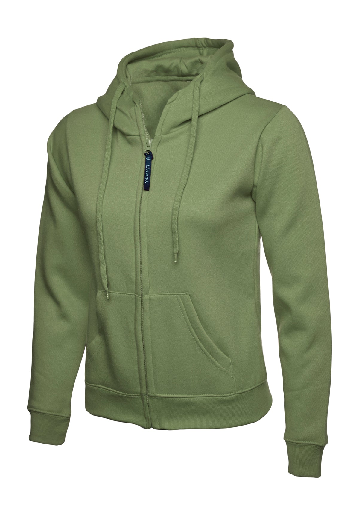 Ladies Classic Full Zip Hooded Sweatshirt - Kitwear2U