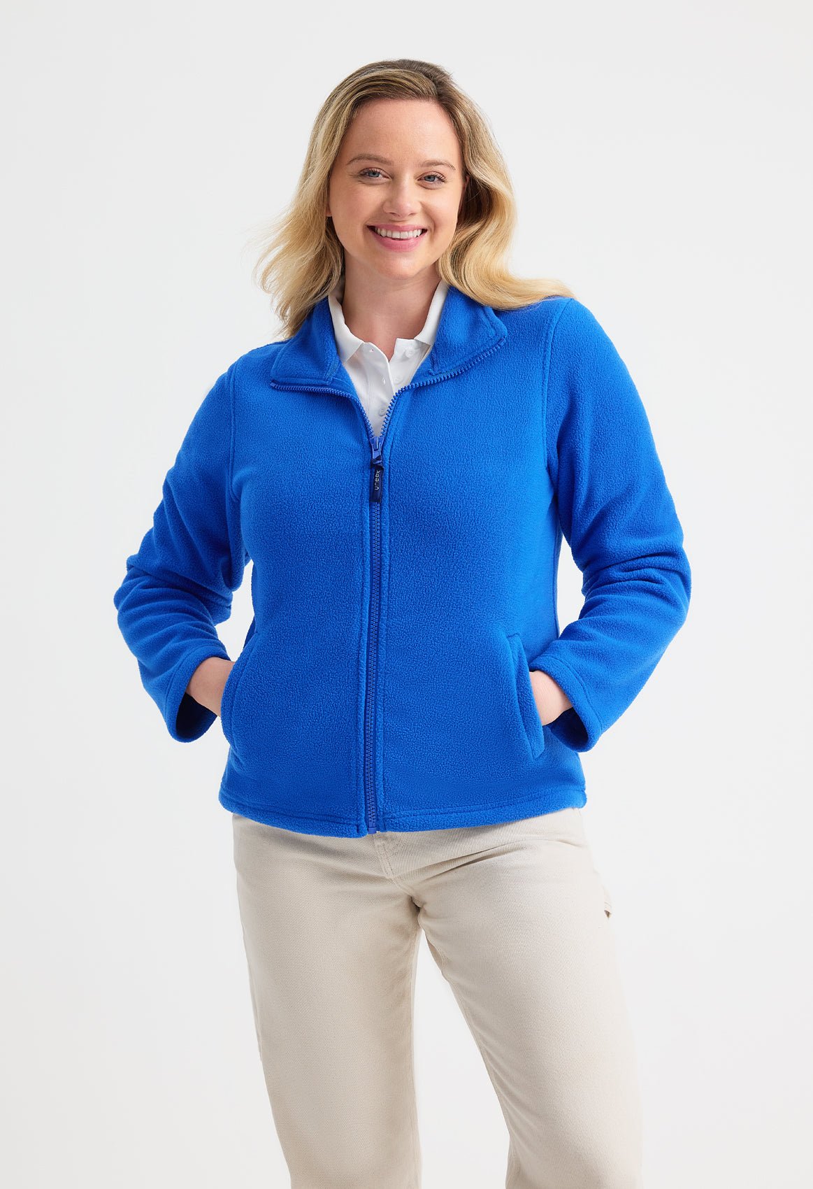 Ladies Classic Full Zip Fleece Jacket - Kitwear2U