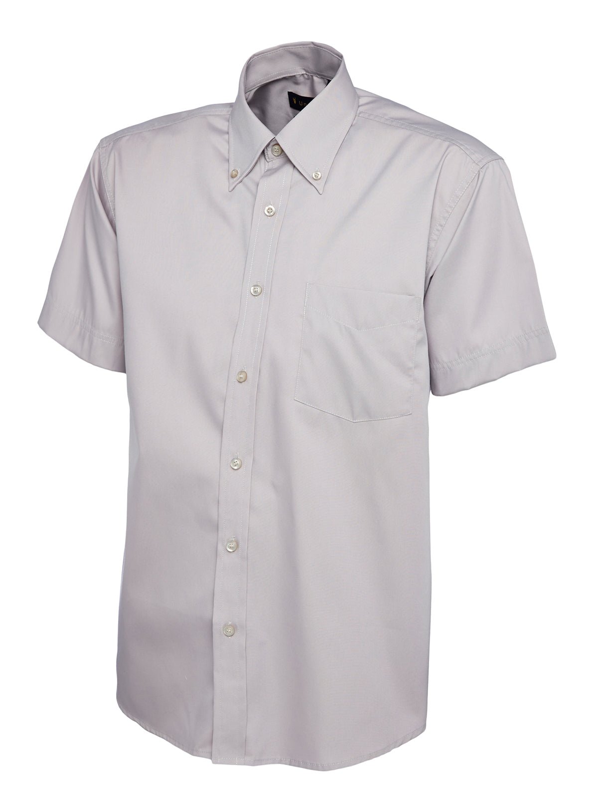 Mens Pinpoint Oxford Half Sleeve Shirt - Kitwear2U
