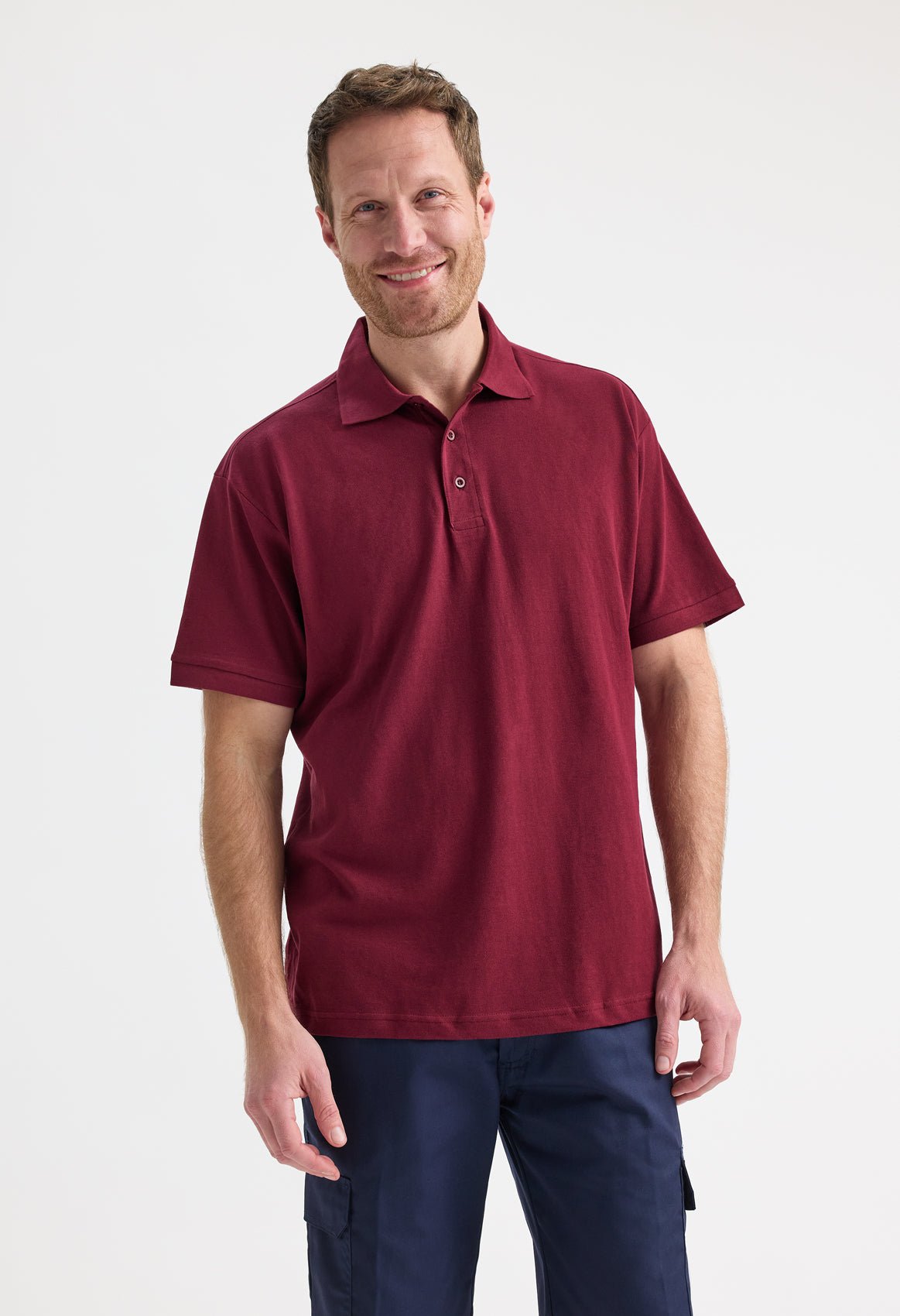 Mens Active Cotton Poloshirt - Kitwear2U