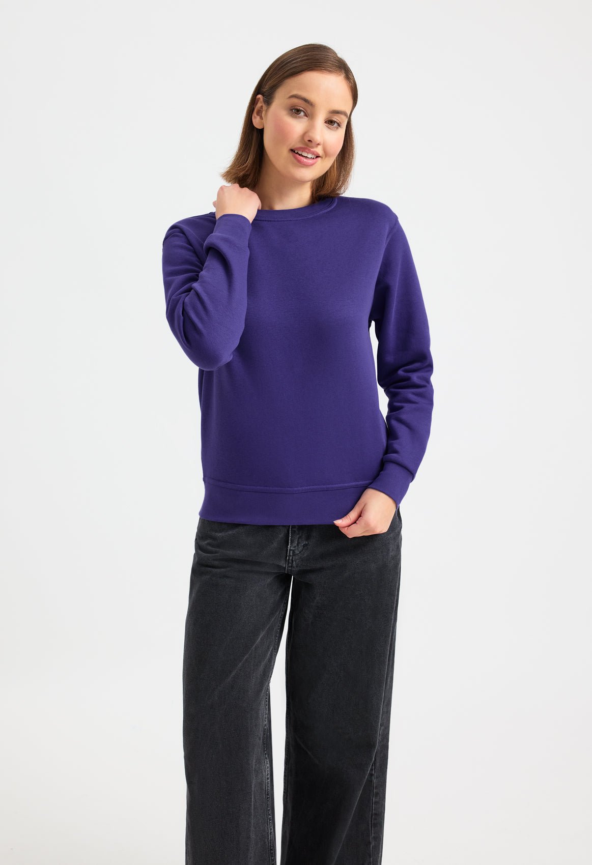 Ladies Deluxe Crew Neck Sweatshirt - Kitwear2U