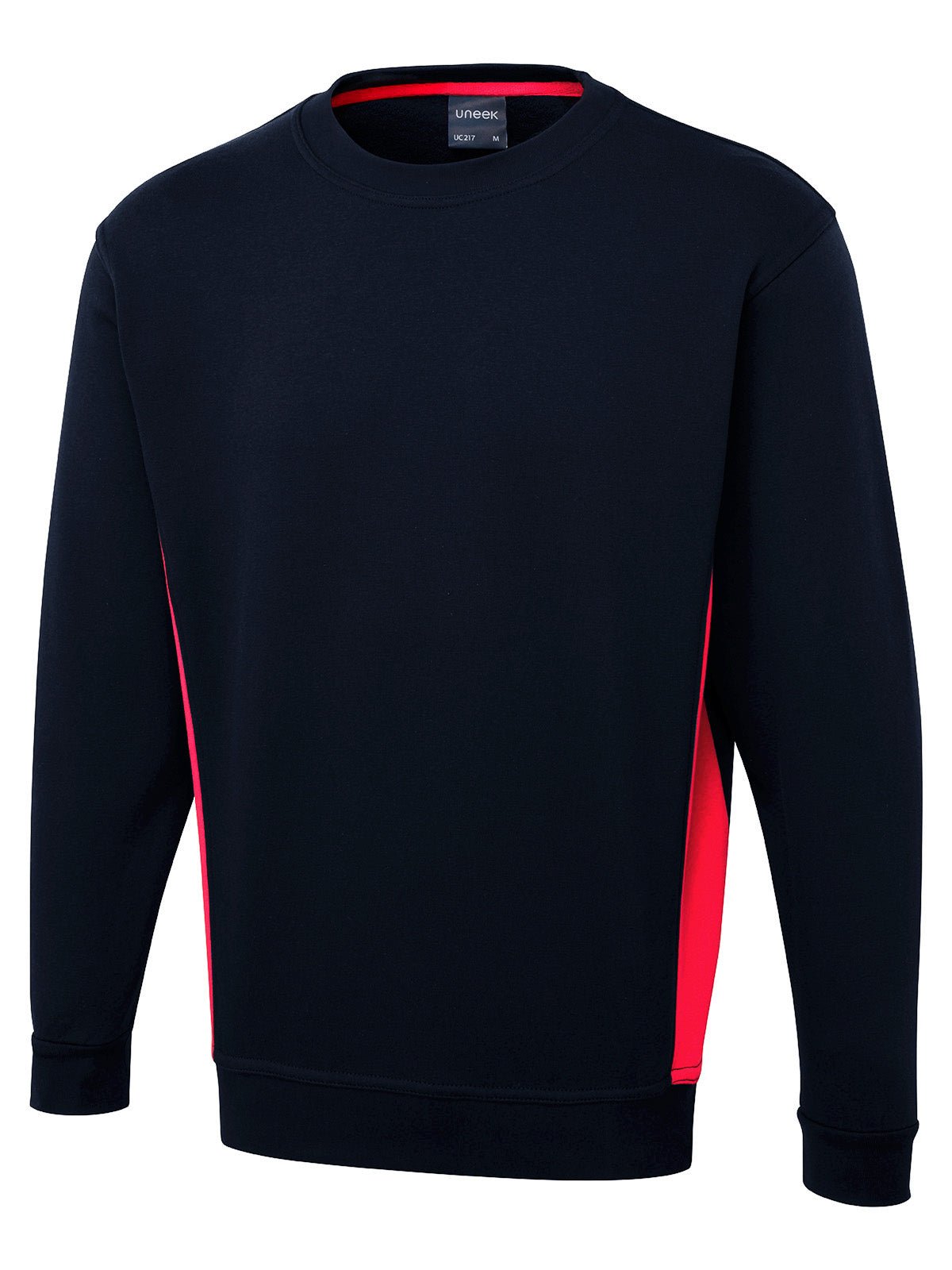 Two Tone Crew Neck Sweatshirt - Kitwear2U