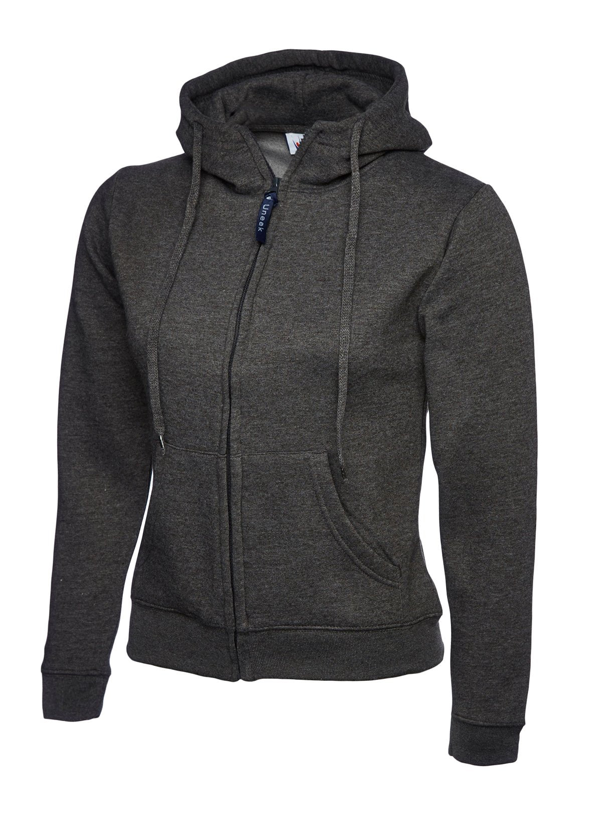 Ladies Classic Full Zip Hooded Sweatshirt - Kitwear2U