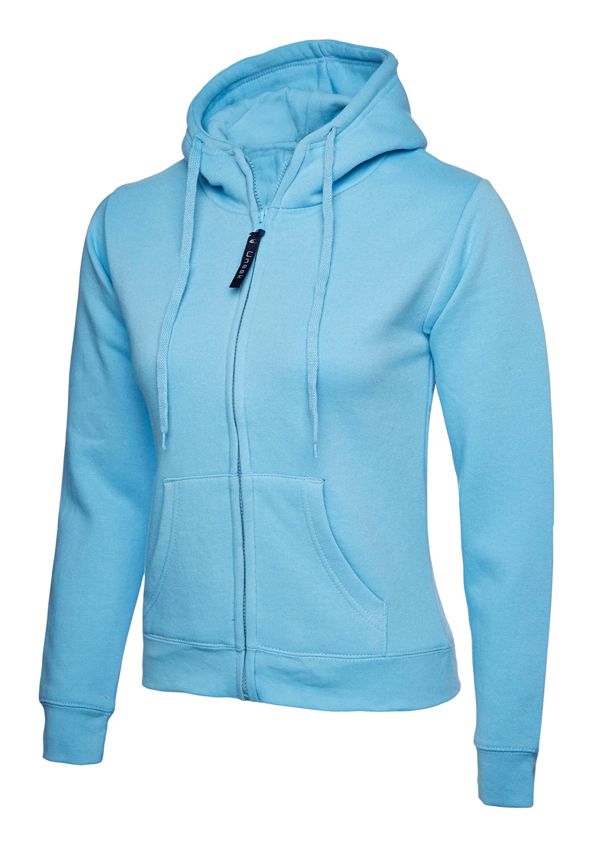 Ladies Classic Full Zip Hooded Sweatshirt - Kitwear2U