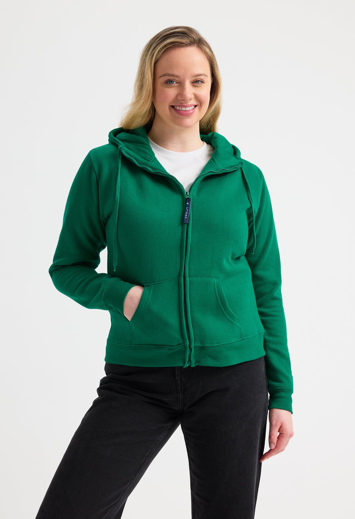 Ladies Classic Full Zip Hooded Sweatshirt - Kitwear2U