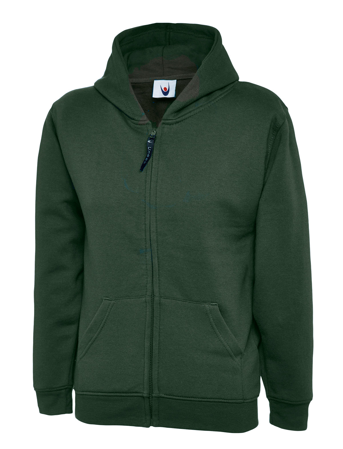 Childrens Classic Full Zip Hooded Sweatshirt - Kitwear2U