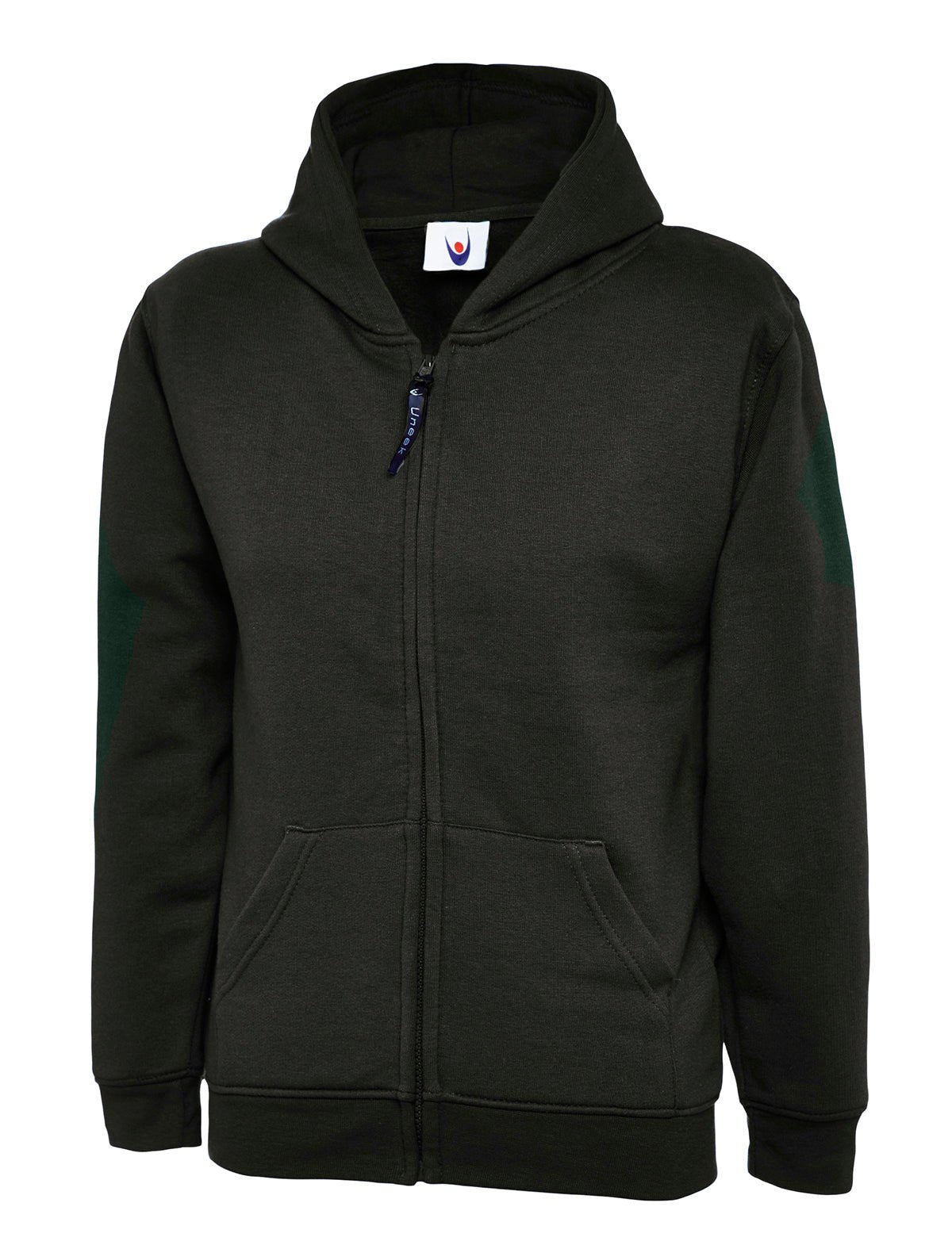 Childrens Classic Full Zip Hooded Sweatshirt - Kitwear2U