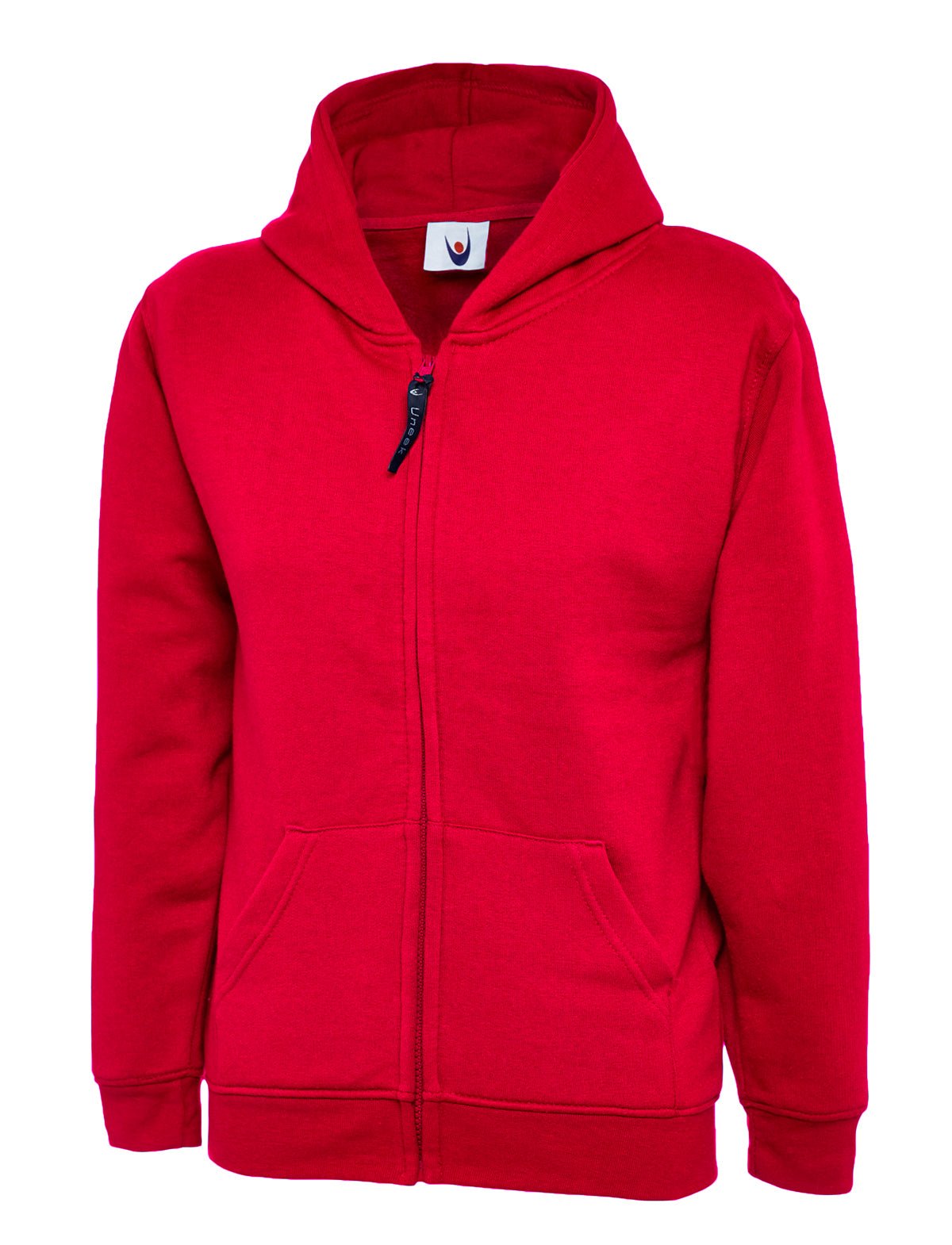 Childrens Classic Full Zip Hooded Sweatshirt - Kitwear2U