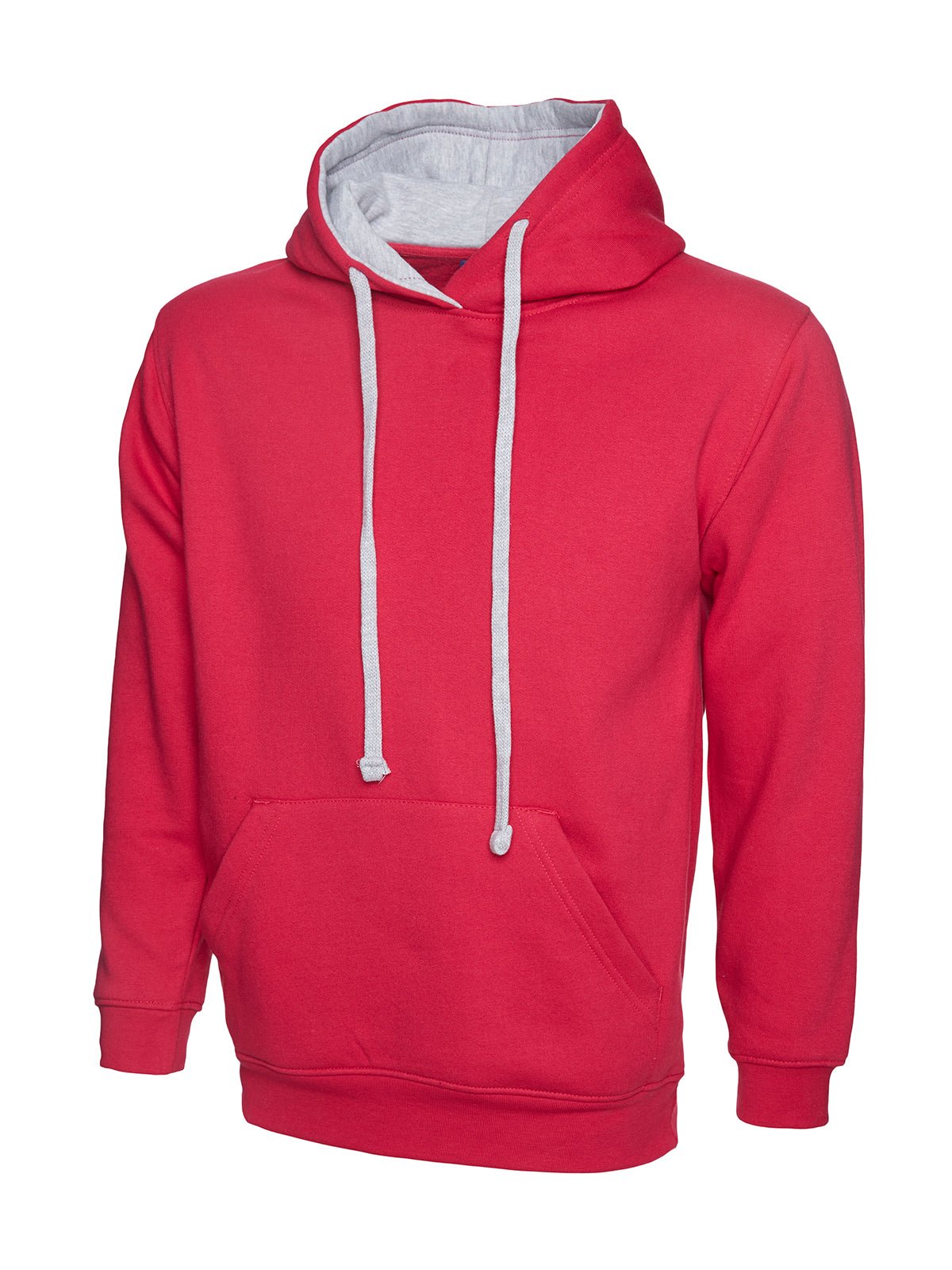 Contrast Hooded Sweatshirt - Kitwear2U