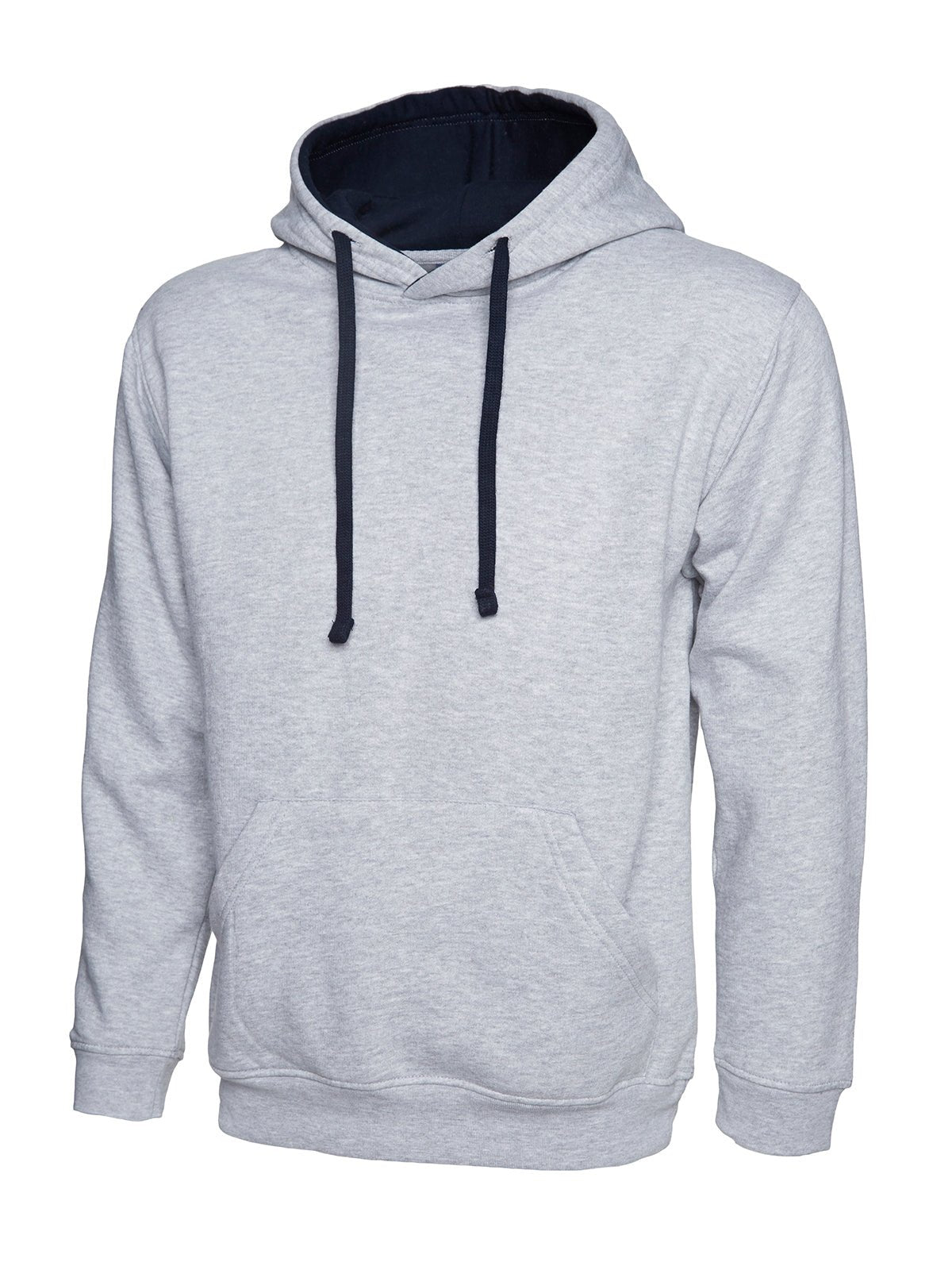 Contrast Hooded Sweatshirt - Kitwear2U