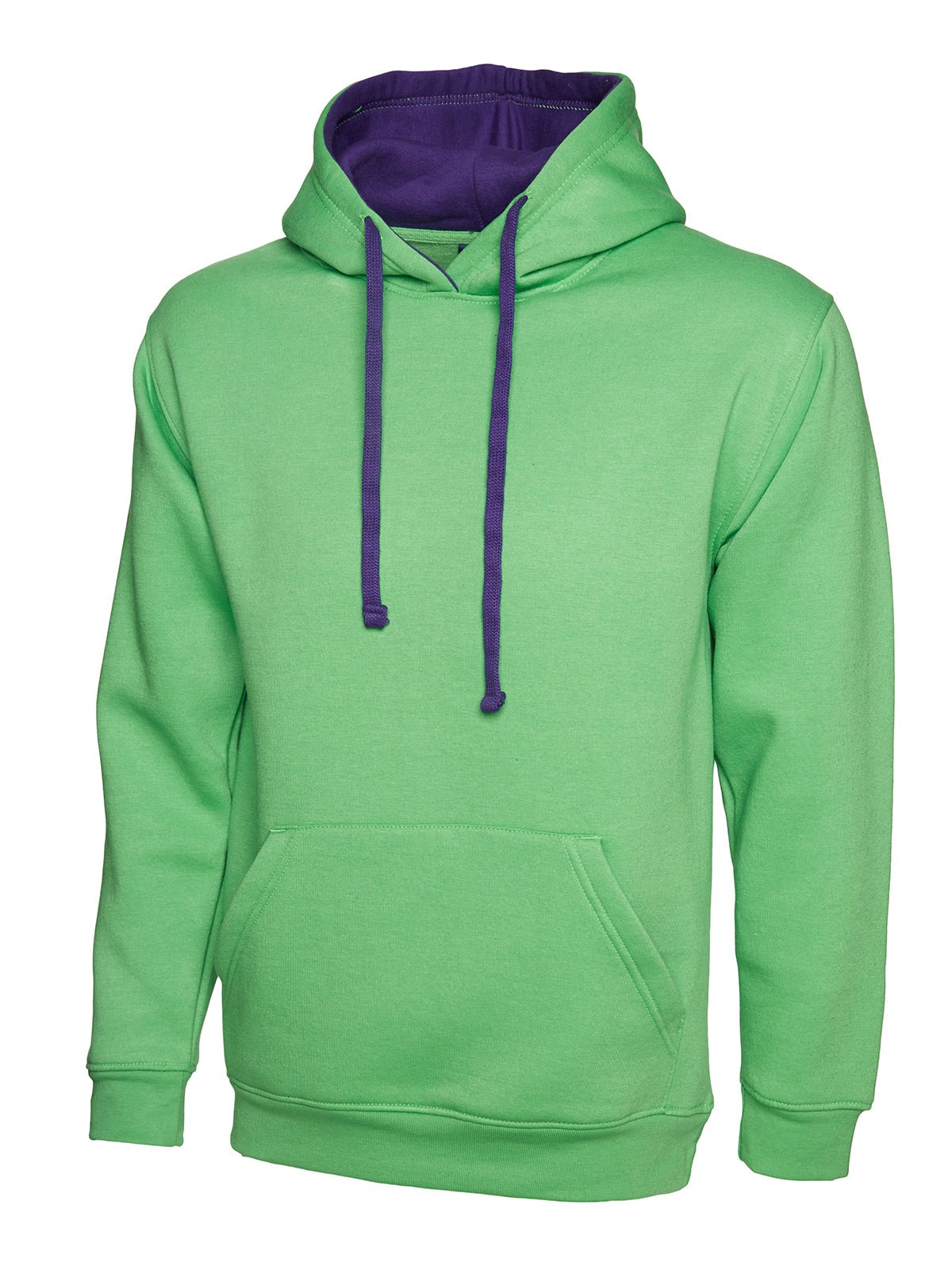 Contrast Hooded Sweatshirt - Kitwear2U