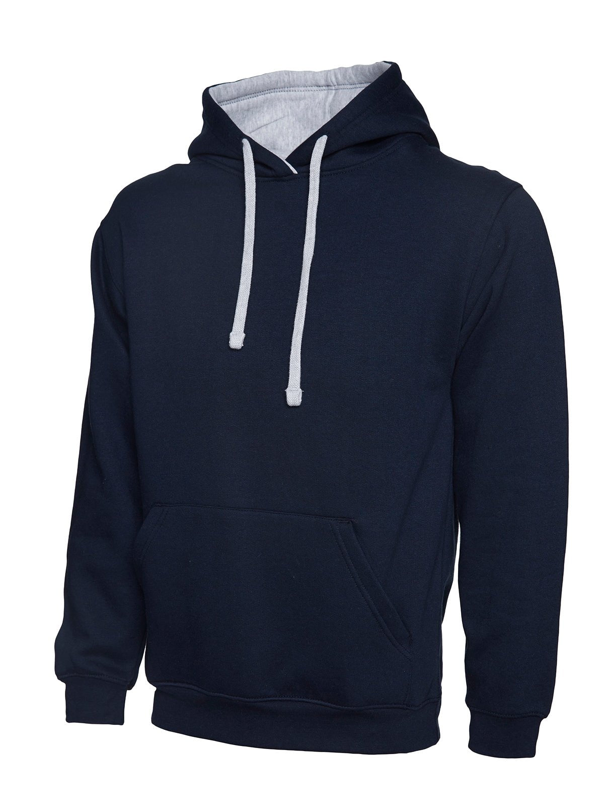 Contrast Hooded Sweatshirt - Kitwear2U