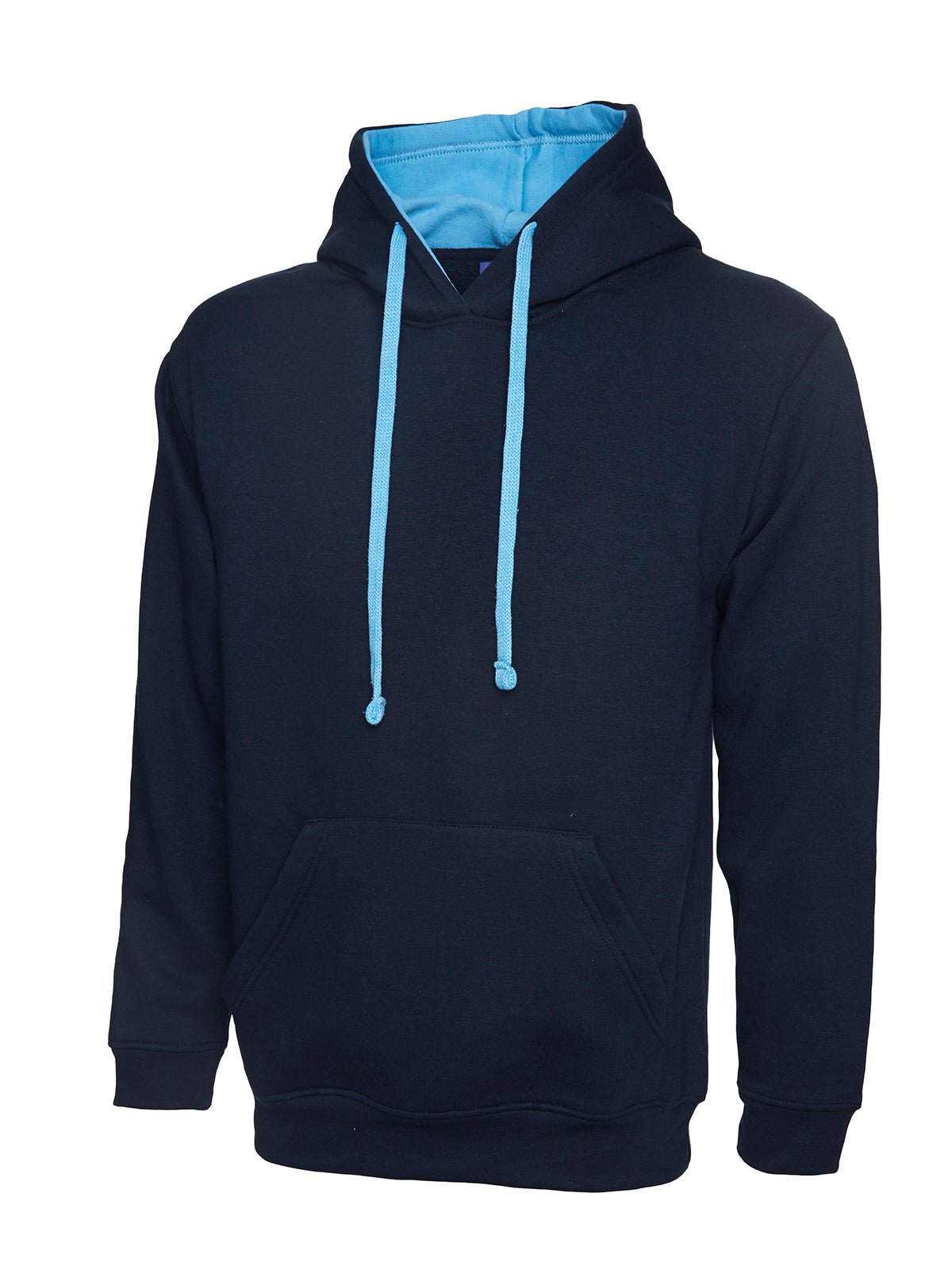 Contrast Hooded Sweatshirt - Kitwear2U