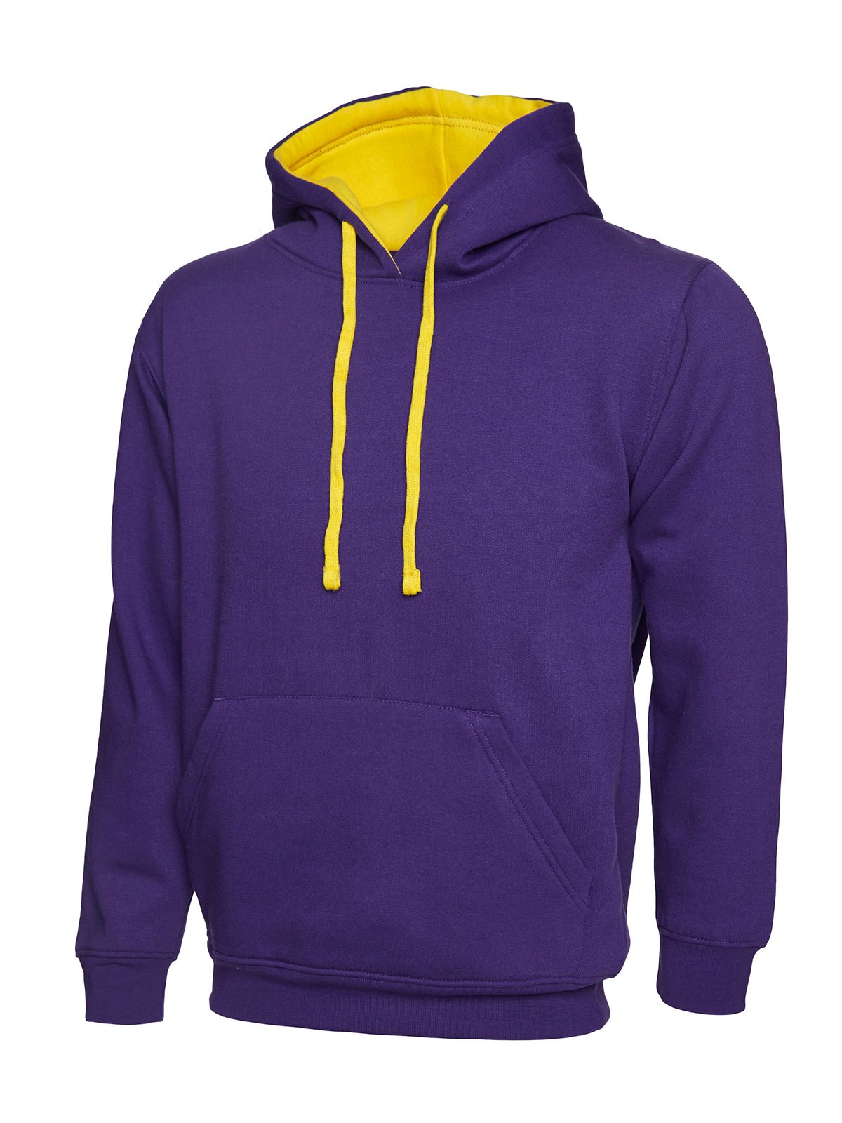 Contrast Hooded Sweatshirt - Kitwear2U