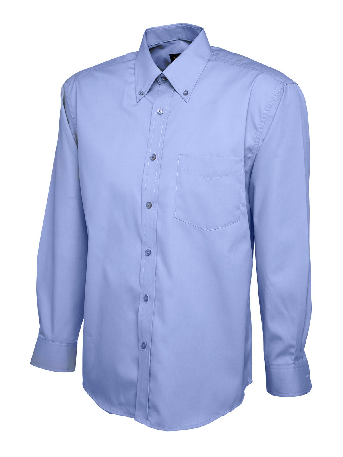 Mens Pinpoint Oxford Full Sleeve Shirt - Kitwear2U