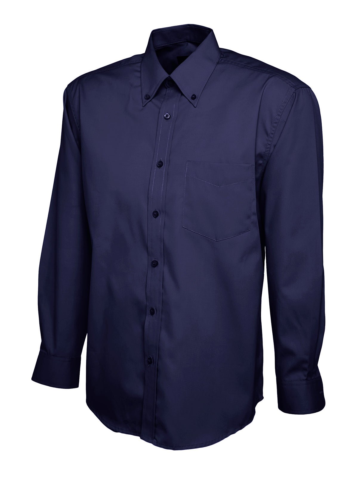 Mens Pinpoint Oxford Full Sleeve Shirt - Kitwear2U