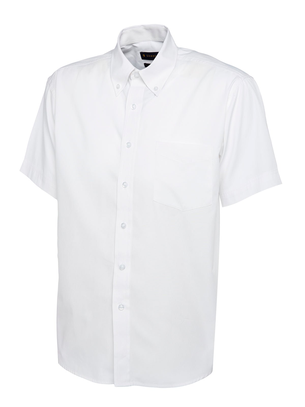 Mens Pinpoint Oxford Half Sleeve Shirt - Kitwear2U
