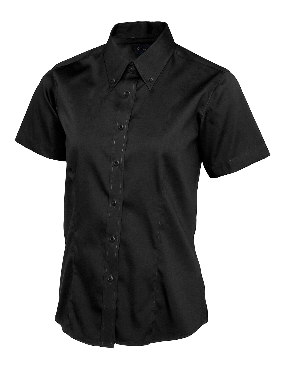 Ladies Pinpoint Oxford Half Sleeve Shirt - Kitwear2U