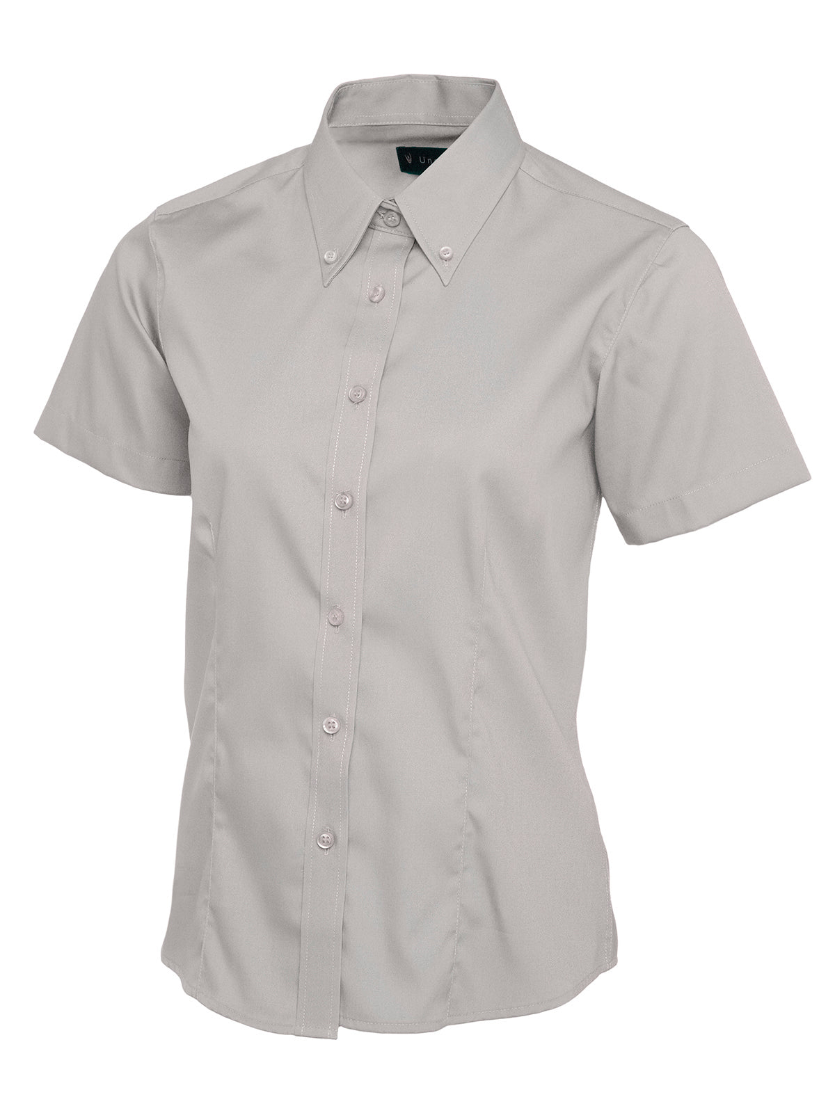 Ladies Pinpoint Oxford Half Sleeve Shirt - Kitwear2U