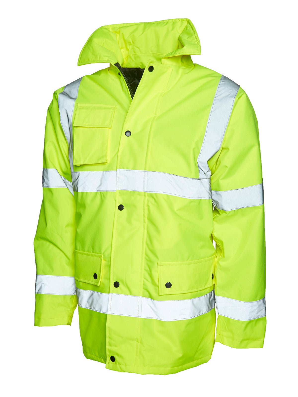 Hi Vis Road Safety Jacket - Kitwear2U