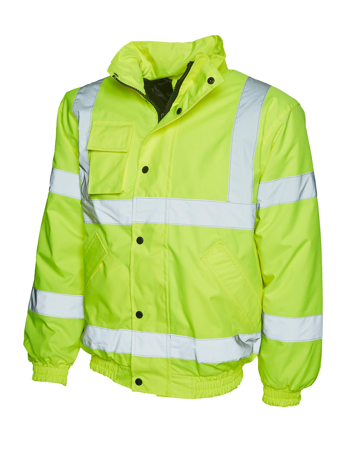 Hi Vis Bomber Jacket - Kitwear2U